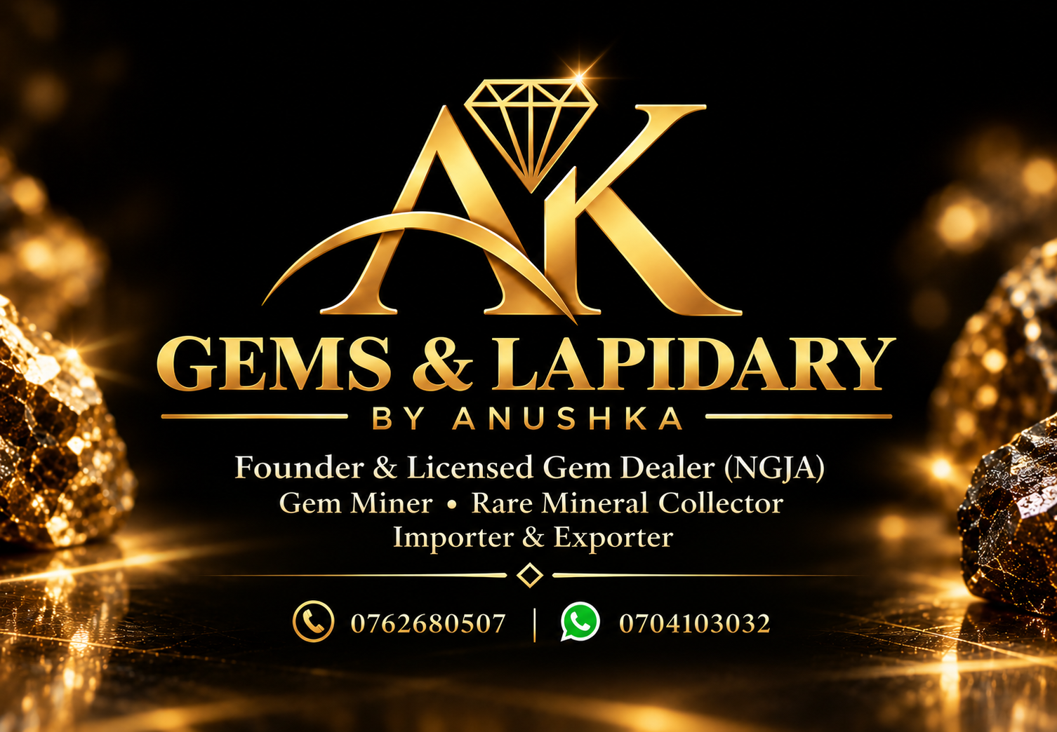 AK Gems & Lapidary by Anushka logo